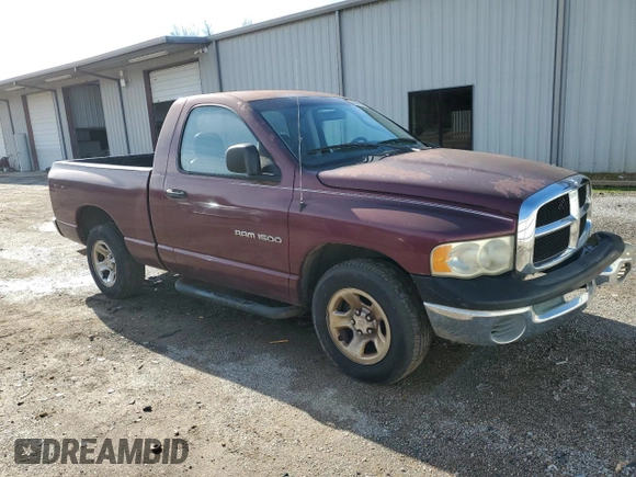 2002 Dodge 1500 with VIN 1D7HA16K52J201779, listed as a Copart auction lot 86694364 with 96,974 mi miles and Salvage Title. Bid and sale history available at DreamBid. Image 4.