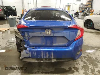 2017 Honda Civic Sedan EX-T with VIN 2HGFC1F46HH104065, listed as a Copart auction lot 43015035 with 93,690 mi miles and Salvage Title. Bid and sale history available at carsss.com. Image 6.