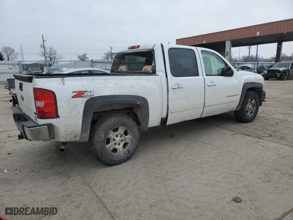 2007 Chevrolet Silverado 1500 LTZ with VIN 2GCEK13M571690962, listed as a Copart auction lot 88044285 with 204,980 mi miles and Salvage Title. Bid and sale history available at carsss.com. Image 3.