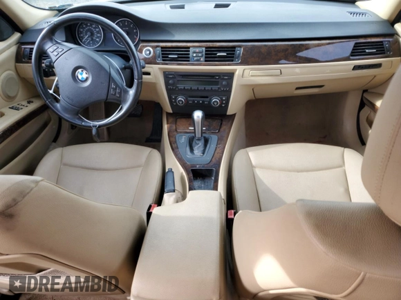 2007 BMW 3 Series 328i with VIN WBAVA33537PG49627, listed as a Copart auction lot 43029665 with 131,062 mi miles and Salvage Title. Bid and sale history available at carsss.com. Image 8.