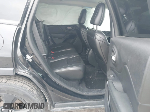 2019 Jeep Cherokee Latitude Plus with VIN 1C4PJMLX8KD484071, listed as a IAAI auction lot 42072674 with 96,701 mi miles and . Bid and sale history available at DreamBid. Image 8.