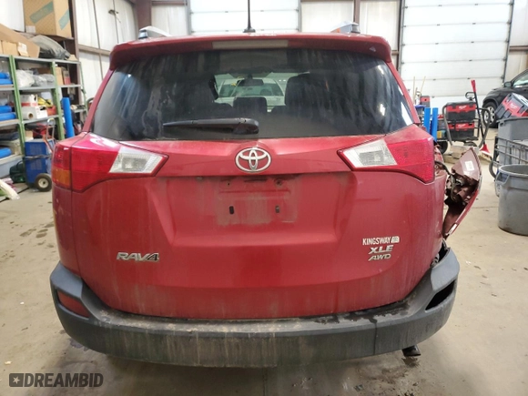 2014 Toyota RAV4 XLE with VIN 2T3RFREV5EW134410, listed as a Copart auction lot 49340875 with 0 mi miles and Salvage Title. Bid and sale history available at carsss.com. Image 6.