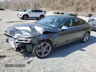 2019 Audi S5 Sportback Premium Plus z VIN WAUB4CF51KA079996, wystawiony jako Copart lot #53686275 z przebiegiem 42 774 mil mil oraz Szkoda całkowita • Salvage title. Historia ofert i sprzedaży dostępna na DreamBid. Obrazek 1.