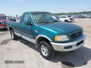 1998 Ford F-150 with VIN 1FTZF18W6WNA66276, listed as a IAAI auction lot 42266534 with 134,152 mi miles and . Bid and sale history available at DreamBid. Image 1.
