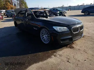 2014 BMW 7 Series ALPINA B7 with VIN WBAYE8C53ED135058, listed as a Copart auction lot 84494854 with 0 mi miles and Salvage Title. Bid and sale history available at carsss.com. Image 10.