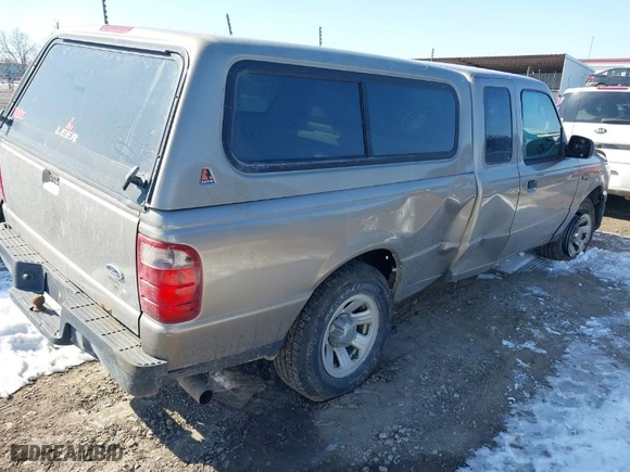 2005 Ford Ranger XL with VIN 1FTYR14U55PA92555, listed as a IAAI auction lot 41623095 with 131,488 mi miles. Bid and sale history available at carsss.com. Image 4.