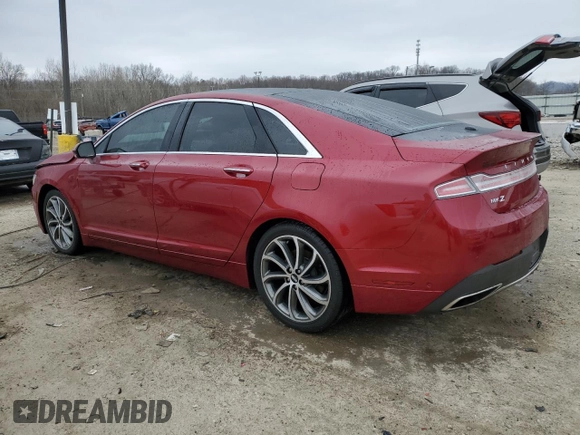 2018 Lincoln MKZ Reserve with VIN 3LN6L5FC9JR619399, listed as a Copart auction lot 43175325 with 48,617 mi miles and Salvage Title. Bid and sale history available at DreamBid. Image 2.