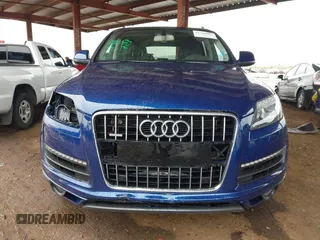 2015 Audi Q7 Premium Plus with VIN WA1LGAFE7FD010831, listed as a IAAI auction lot 41746007 with 106,796 mi miles and . Bid and sale history available at DreamBid. Image 12.