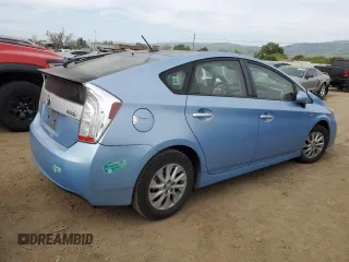 2013 Toyota Prius with VIN JTDKN3DP8D3042195, listed as a Copart auction lot 53387875 with 119,606 mi miles and Salvage Title. Bid and sale history available at DreamBid. Image 3.
