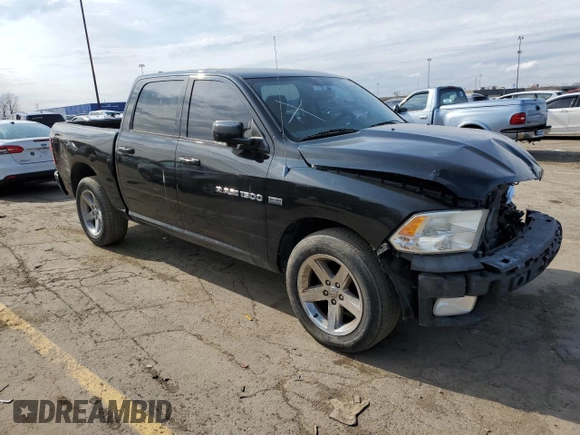2012 Ram 1500 Sport with VIN 1C6RD7MT3CS309910, listed as a Copart auction lot 79773604 with 166,359 mi miles and Non Repairable. Bid and sale history available at carsss.com. Image 4.