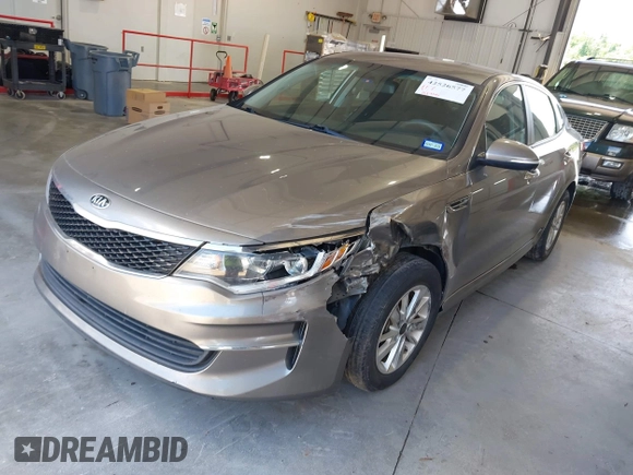 2018 Kia Optima S with VIN 5XXGT4L35JG209561, listed as a IAAI auction lot 42526577 with 161,906 mi miles and . Bid and sale history available at DreamBid. Image 17.