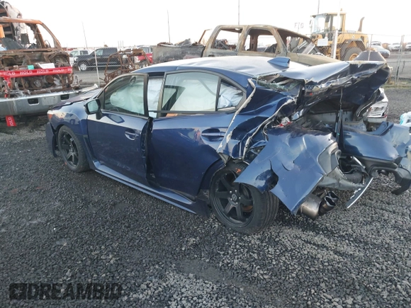 2017 Subaru WRX Limited with VIN JF1VA1L61H9800215, listed as a IAAI auction lot 40802029 with 83,099 mi miles. Bid and sale history available at carsss.com. Image 3.