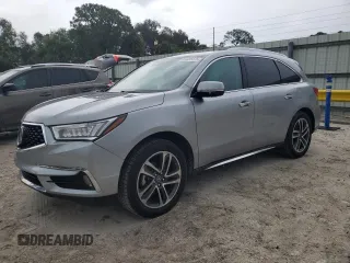 2017 Acura MDX Advance with VIN 5FRYD4H87HB027037, listed as a Copart auction lot 64435575 with 43,083 mi miles and Salvage title. Bid and sale history available at DreamBid. Image 1.