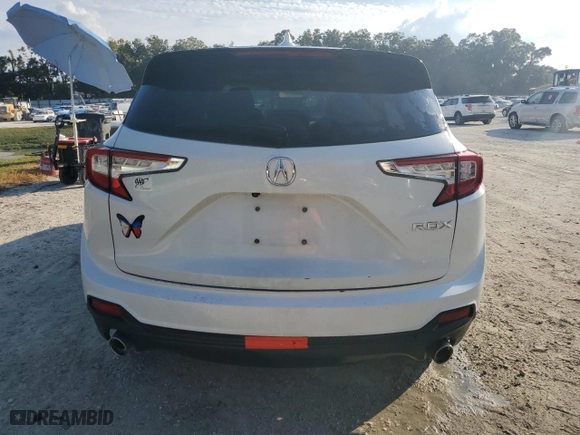 2020 Acura RDX with VIN 5J8TC1H30LL010119, listed as a Copart auction lot 78032884 with 78,326 mi miles and Salvage Title. Bid and sale history available at carsss.com. Image 6.