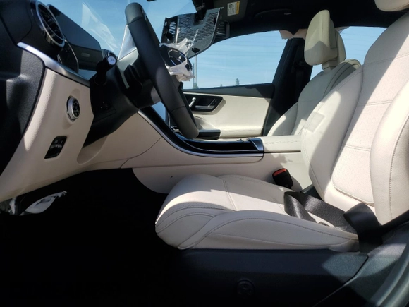 2025 Mercedes-Benz C 300 with VIN W1KAF4GB7SR251684, listed as a Copart auction lot 42448325 with Not Provided miles and Salvage Title. Bid and sale history available at DreamBid. Image 7.