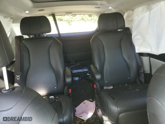 2022 Kia Carnival SX with VIN KNDNE5H37N6149609, listed as a Copart auction lot 69998424 with 53,749 mi miles and Salvage Title. Bid and sale history available at carsss.com. Image 10.