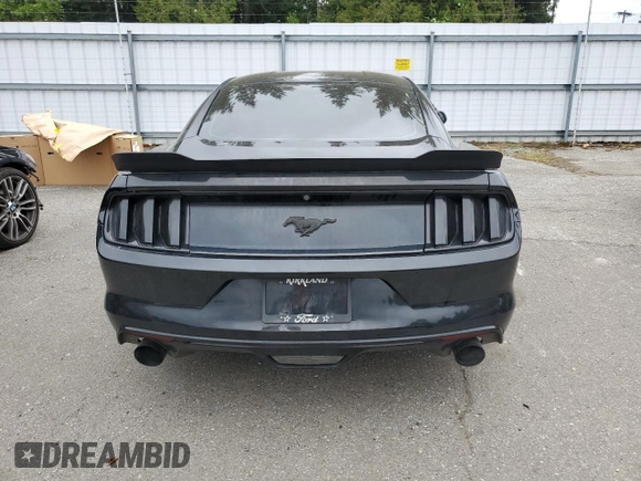2015 Ford Mustang EcoBoost with VIN 1FA6P8TH0F5396373, listed as a Copart auction lot 54129565 with 106,631 mi miles and Salvage Title. Bid and sale history available at carsss.com. Image 6.