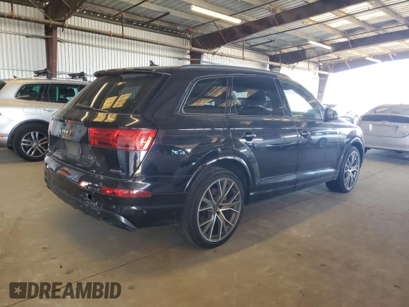 2019 Audi Q7 Prestige z VIN WA1VAAF76KD038075, wystawiony jako Copart lot #56553675 z przebiegiem 43 002 mil mil oraz Szkoda całkowita • Salvage title. Historia ofert i sprzedaży dostępna na DreamBid. Obrazek 3.