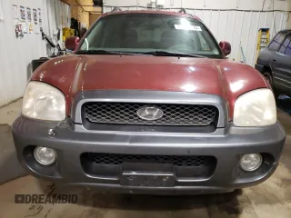 2002 Hyundai Santa Fe GLS with VIN KM8SC73D22U157172, listed as a Copart auction lot 52208105 with 198,122 mi miles and Clean Title. Bid and sale history available at carsss.com. Image 5.