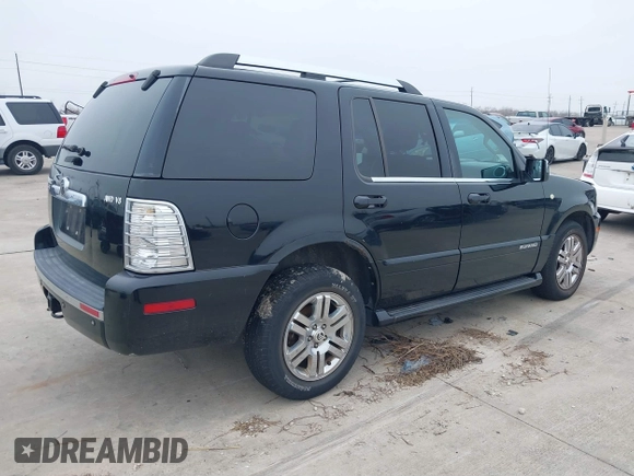 2008 Mercury Mountaineer Premier with VIN 4M2EU48828UJ13023, listed as a IAAI auction lot 41424553 with 228,264 mi miles. Bid and sale history available at carsss.com. Image 4.