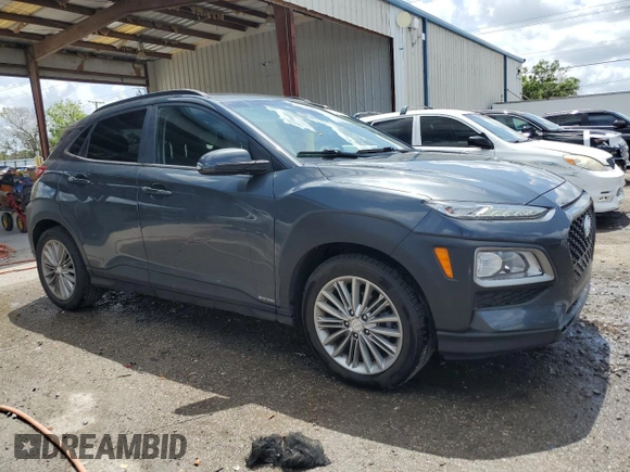 2019 Hyundai Kona SEL with VIN KM8K22AA2KU322037, listed as a Copart auction lot 51643275 with 25,867 mi miles and Non Repairable. Bid and sale history available at carsss.com. Image 4.