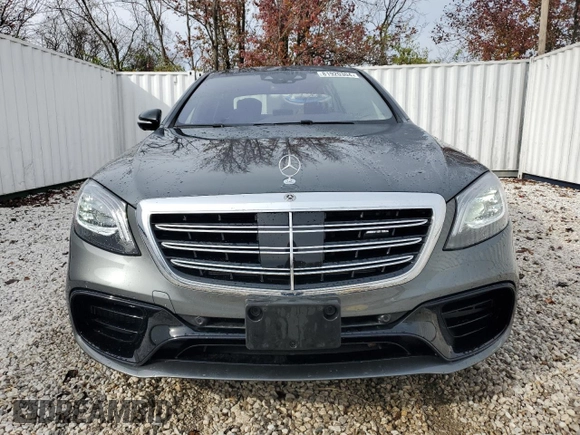 2018 Mercedes-Benz S 63 AMG with VIN WDDUG8JB8JA396370, listed as a Copart auction lot 81920304 with 41,713 mi miles and Salvage title. Bid and sale history available at DreamBid. Image 5.