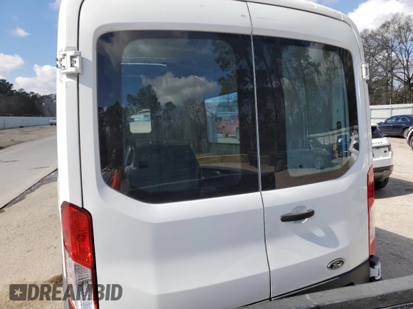 2016 Ford Transit Cargo with VIN 1FTYR1CM8GKA26342, listed as a Copart auction lot 44266105 with 150,450 mi miles and Salvage title. Bid and sale history available at DreamBid. Image 6.