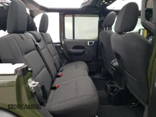 2021 Jeep Wrangler Unlimited Willys with VIN 1C4HJXDM5MW546429, listed as a Copart auction lot 48635325 with 16,353 mi miles and Salvage Title. Bid and sale history available at DreamBid. Image 10.