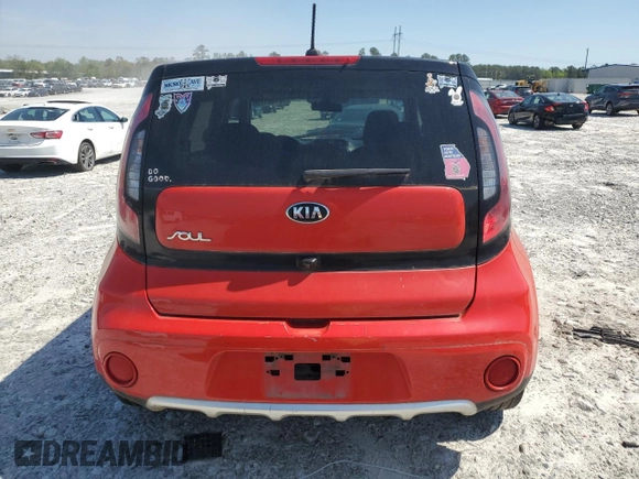 2018 Kia Soul + with VIN KNDJP3A56J7573702, listed as a Copart auction lot 52486175 with 70,895 mi miles and Clean Title. Bid and sale history available at carsss.com. Image 6.