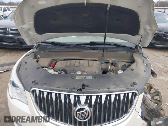 2015 Buick Enclave Leather with VIN 5GAKRBKD9FJ314163, listed as a IAAI auction lot 41743254 with Not Provided miles and . Bid and sale history available at DreamBid. Image 10.