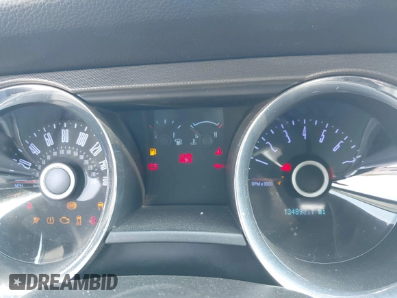 2014 Ford Mustang V6 with VIN 1ZVBP8EM1E5290464, listed as a IAAI auction lot 40291223 with 134,898 mi miles. Bid and sale history available at carsss.com. Image 7.