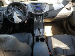 2013 Hyundai Elantra Limited with VIN KMHDH4AE1DU977962, listed as a Copart auction lot 50309165 with 104,206 mi miles and Salvage Title. Bid and sale history available at carsss.com. Image 8.