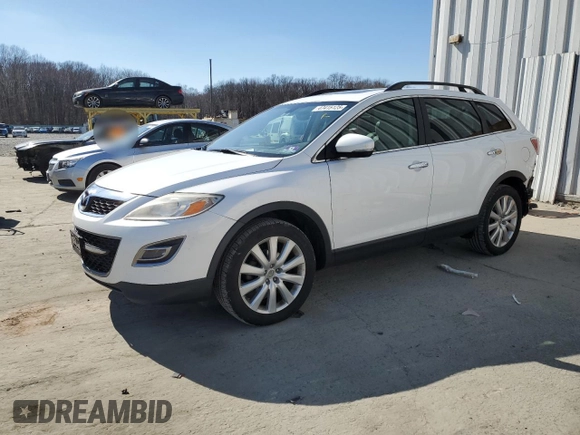 2010 Mazda CX-9 Touring with VIN JM3TB3MV4A0225271, listed as a Copart auction lot 47415125 with 108,148 mi miles and Salvage Title. Bid and sale history available at carsss.com. Image 1.