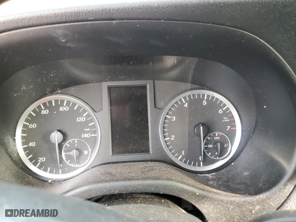 2016 Mercedes-Benz Metris Cargo Van with VIN WD3PG2EA1G3064168, listed as a Copart auction lot 84385604 with 0 mi miles and Salvage Title. Bid and sale history available at carsss.com. Image 9.