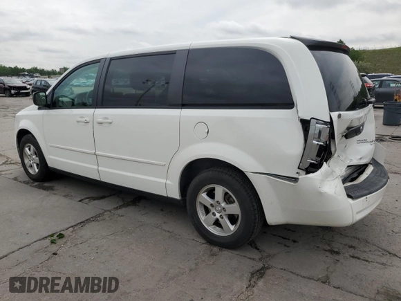 2009 Dodge Grand Caravan SE z VIN 2D8HN44EX9R533530, wystawiony jako Copart lot #59548375 z przebiegiem 130 956 mil mil oraz Szkoda całkowita • Salvage title. Historia ofert i sprzedaży dostępna na DreamBid. Obrazek 2.
