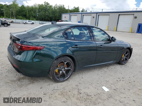 2020 Alfa Romeo Giulia Ti with VIN ZARFANBN5L7629963, listed as a Copart auction lot 60471274 with 35,827 mi miles and Salvage Title. Bid and sale history available at carsss.com. Image 3.
