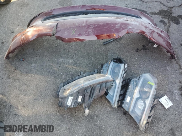 2023 Dodge Durango GT Plus with VIN 1C4RDHDG0PC599539, listed as a Copart auction lot 88904745 with 17,267 mi miles and Salvage title. Bid and sale history available at DreamBid. Image 13.
