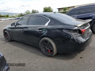 2018 Infiniti Q50 3.0t LUXE with VIN JN1EV7AP2JM590114, listed as a Copart auction lot 52146795 with 89,714 mi miles and Salvage Title. Bid and sale history available at carsss.com. Image 2.
