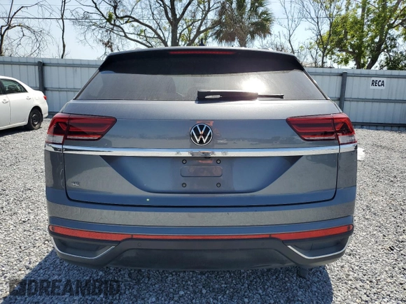 2021 Volkswagen Atlas SE with VIN 1V2JC2CA2MC230959, listed as a Copart auction lot 49097915 with 61,530 mi miles and Salvage title. Bid and sale history available at DreamBid. Image 6.