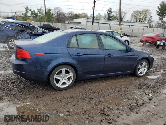 2004 Acura TL with VIN 19UUA66204A060856, listed as a Copart auction lot 52244455 with 33,372 mi miles and Clean Title. Bid and sale history available at carsss.com. Image 3.