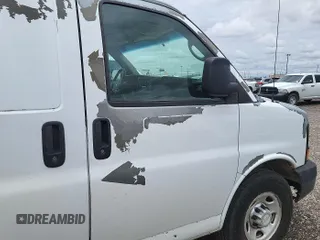2010 Chevrolet Express Cargo with VIN 1GCZGFBA7A1166586, listed as a IAAI auction lot 42670844 with 161,614 mi miles and . Bid and sale history available at DreamBid. Image 12.