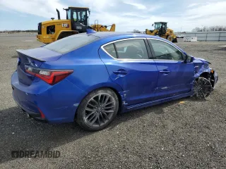 2019 Acura ILX Premium with VIN 19UDE2F81KA006447, listed as a Copart auction lot 49531005 with 26,038 mi miles and Salvage Title. Bid and sale history available at DreamBid. Image 3.