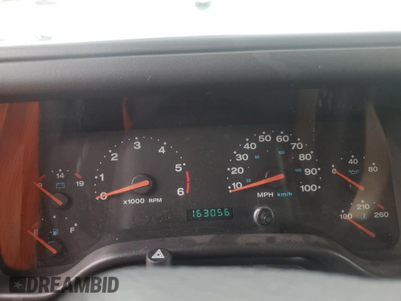 2001 Jeep Wrangler Sahara with VIN 1J4FA59S51P324010, listed as a Copart auction lot 43264515 with 163,056 mi miles and Salvage Title. Bid and sale history available at carsss.com. Image 9.