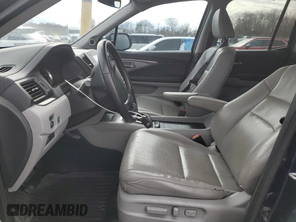 2017 Honda Ridgeline RTL with VIN 5FPYK3F57HB011597, listed as a Copart auction lot 49307885 with 140,157 mi miles and Salvage title. Bid and sale history available at DreamBid. Image 7.