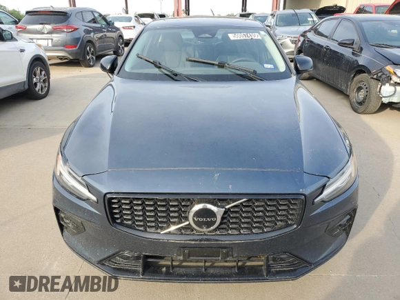 2024 Volvo S60 Plus Dark Theme with VIN 7JRL12FL4RG305692, listed as a Copart auction lot 50057435 with 19,521 mi miles and Clean Title. Bid and sale history available at carsss.com. Image 5.