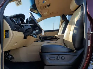 2015 Kia Sedona EX with VIN KNDMC5C16F6020916, listed as a Copart auction lot 49264995 with 133,164 mi miles and Salvage Title. Bid and sale history available at carsss.com. Image 7.