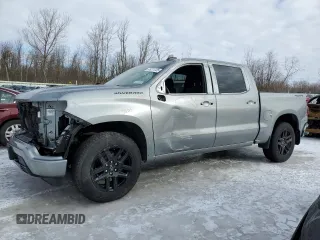 2024 Chevrolet Silverado 1500 RST with VIN 1GCPDEEK5RZ286141, listed as a Copart auction lot 45211725 with 11,951 mi miles and Salvage Title. Bid and sale history available at carsss.com. Image 1.
