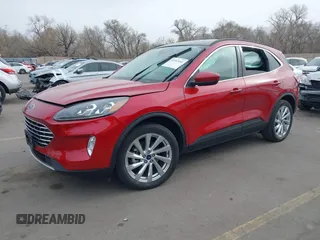 2021 Ford Escape Titanium Hybrid with VIN 1FMCU9DZ1MUA01599, listed as a IAAI auction lot 41912441 with 20,660 mi miles and . Bid and sale history available at DreamBid. Image 16.