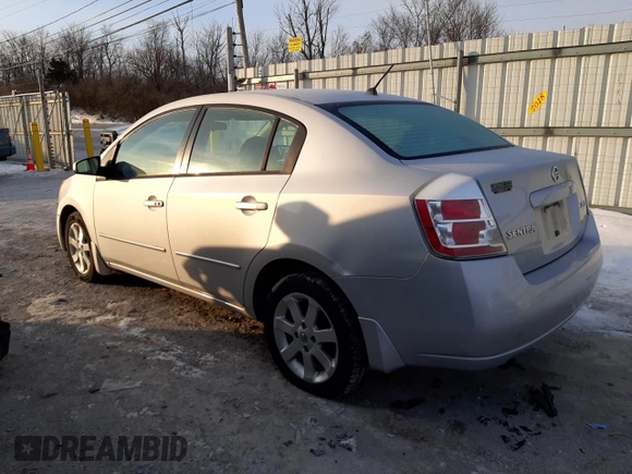2007 Nissan Sentra 2.0 with VIN 3N1AB61E87L675428, listed as a Copart auction lot 41842035 with 115,651 mi miles and Salvage Title. Bid and sale history available at DreamBid. Image 2.