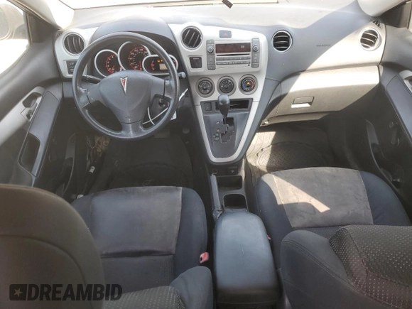 2009 Pontiac Vibe w/1SB with VIN 5Y2SP67079Z454042, listed as a Copart auction lot 74775594 with 144,727 mi miles and Salvage Title. Bid and sale history available at carsss.com. Image 8.